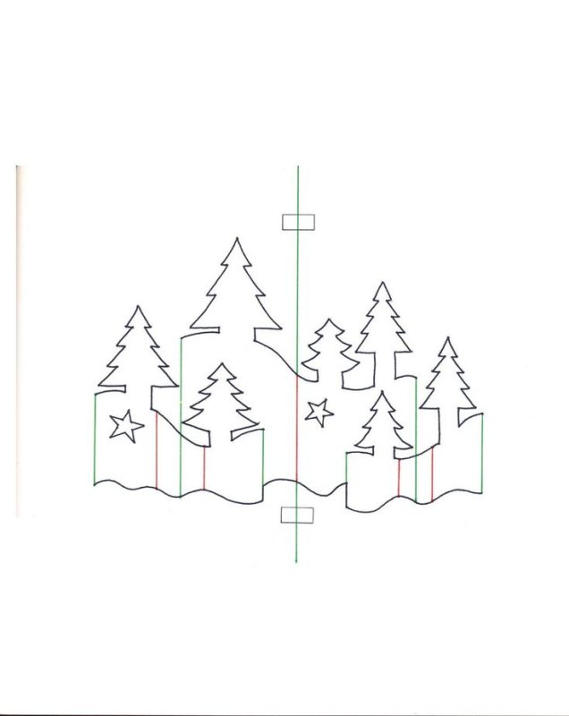 Объемные Рождественские открытки