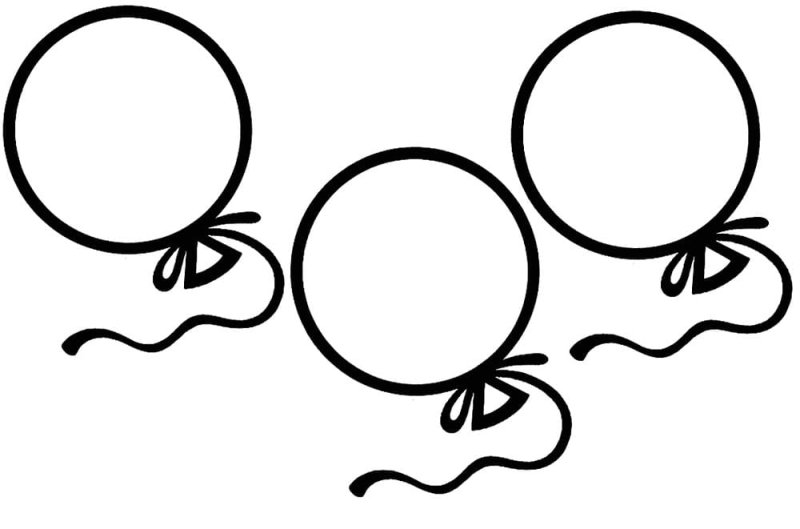 Шар раскраска