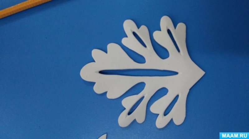 Снежинка из фоамирана шаблоны