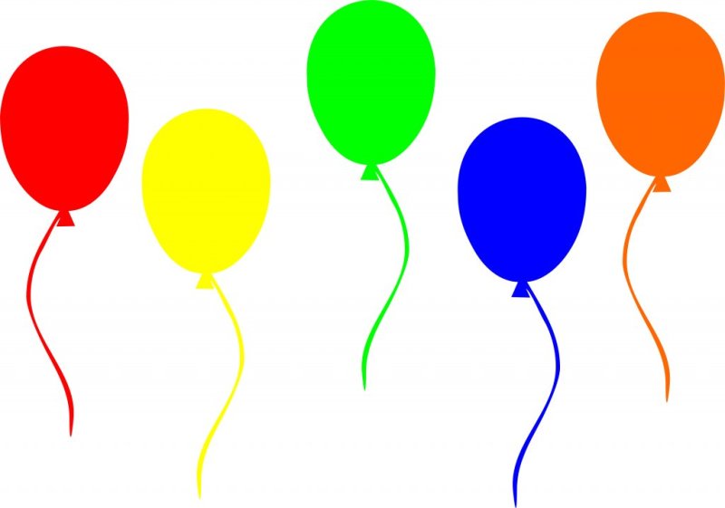 Шарики разноцветные для детей