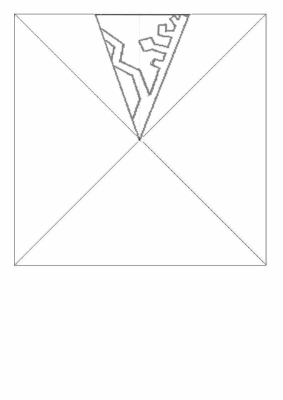 Снежинки из бумаги трафареты для вырезания