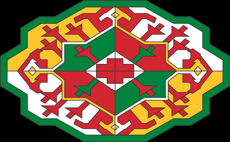 Гёль орнамент Туркмении