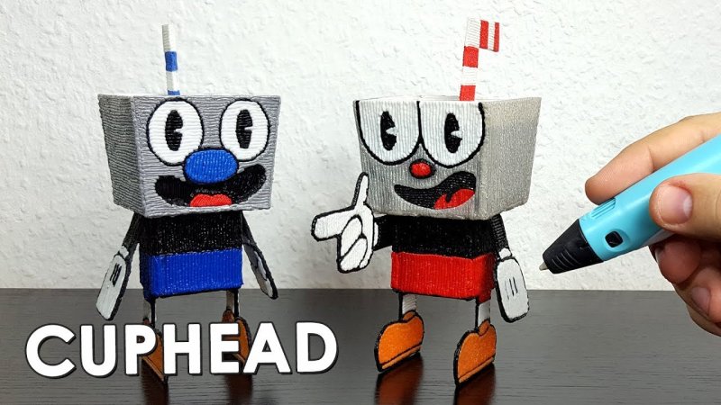 Робот из 3д ручки