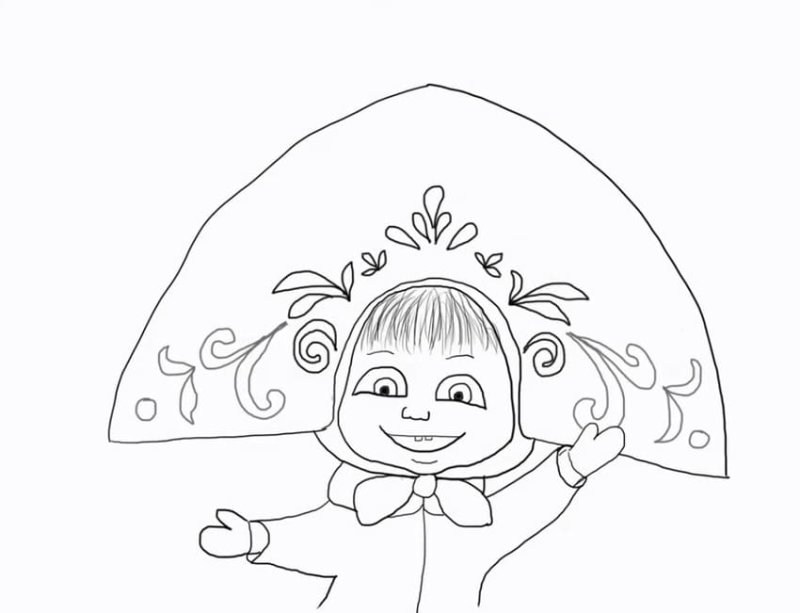 Лицо Снегурочки