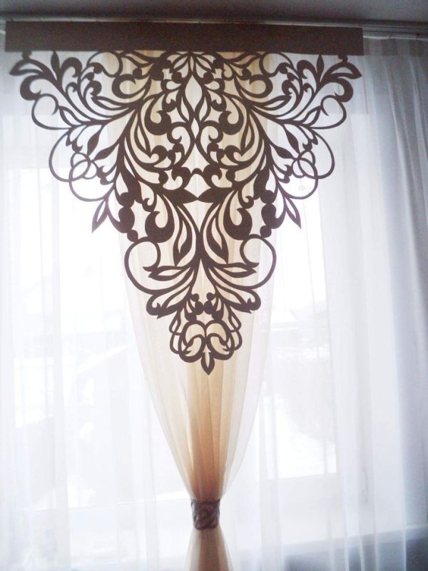 Узор для ламбрекена