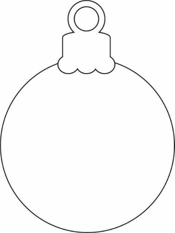Трафареты ноогоднихьигрушек