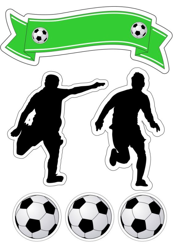 Рисунок на футбольную тематику