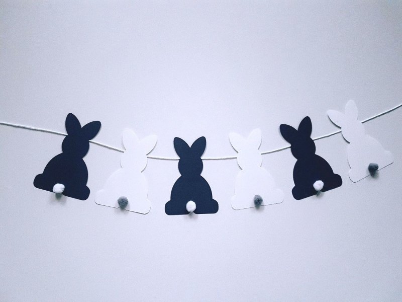Гирлянда зайчики