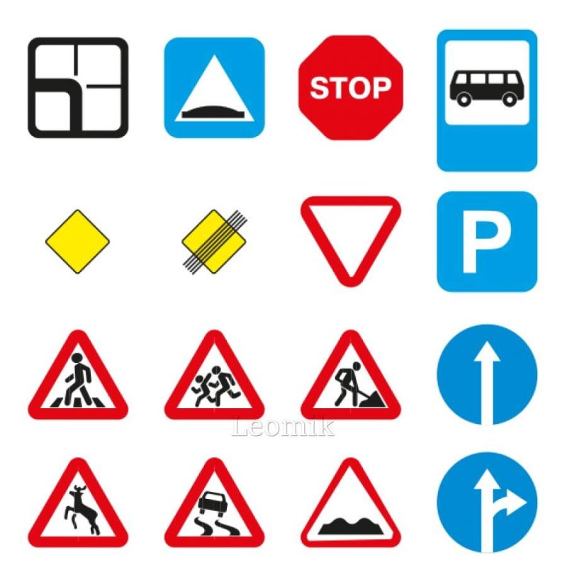 Дорожные знаки ПДД