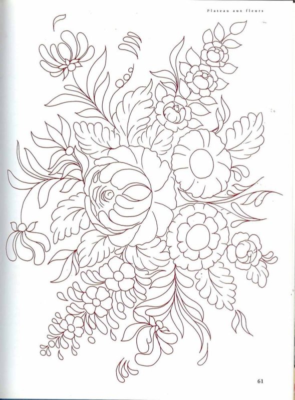 Петриковская роспись трафареты для росписи