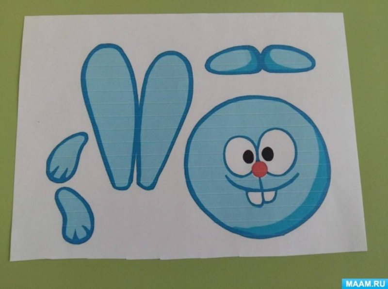 Смешарики аппликация