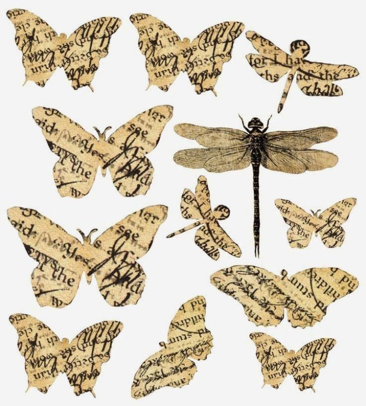 Винтажные Стикеры