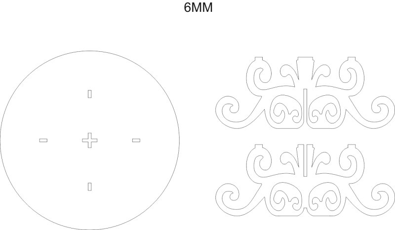 Подставка для торта из фанеры