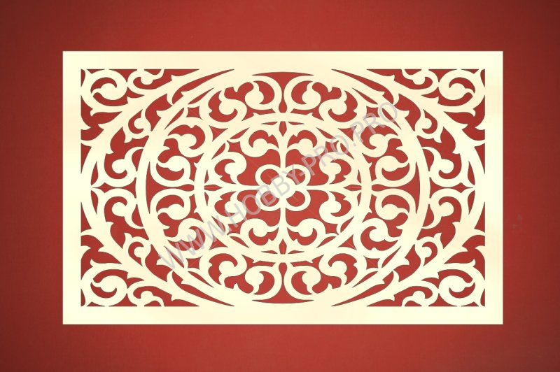 Орнаментальная резьба прорезная вектор