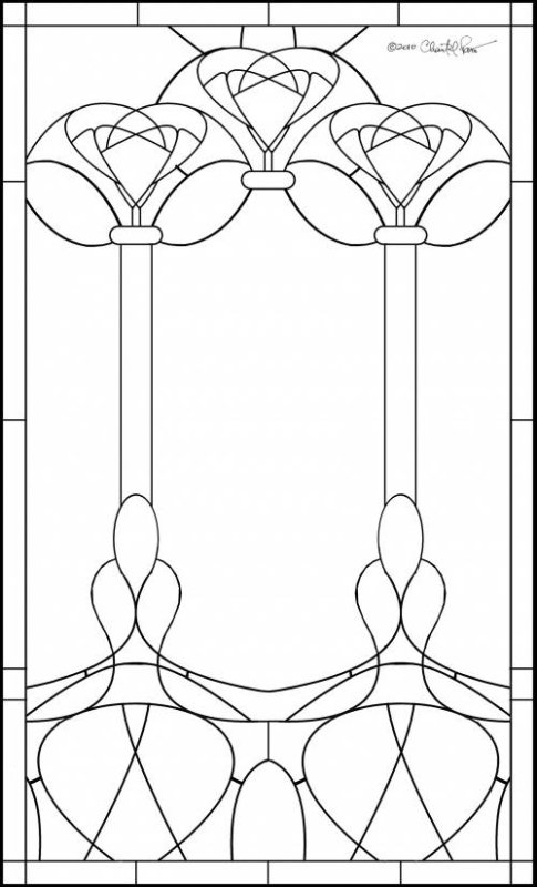 Эскиз витража