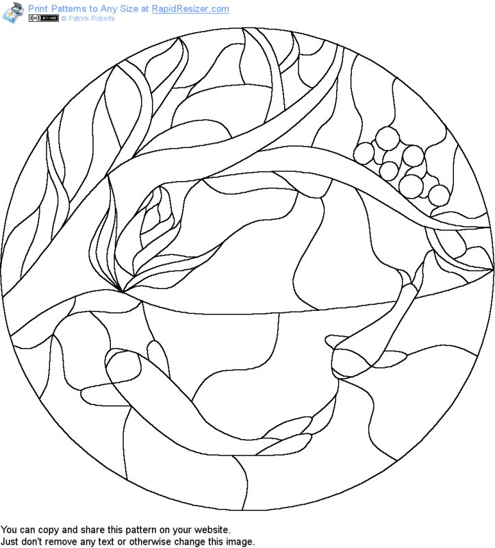 Эскиз витража