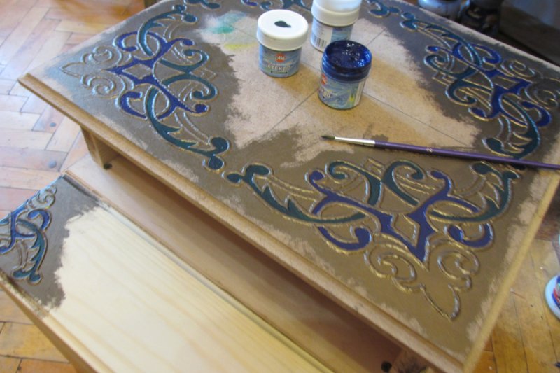 Трафареты для декора стола