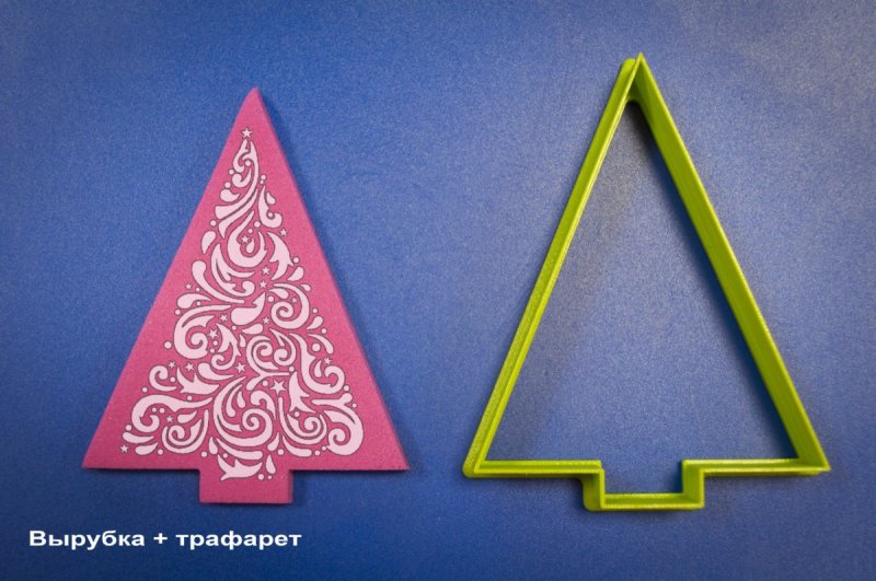 Елочка в треугольнике