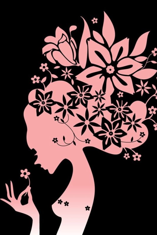 Силуэт декор