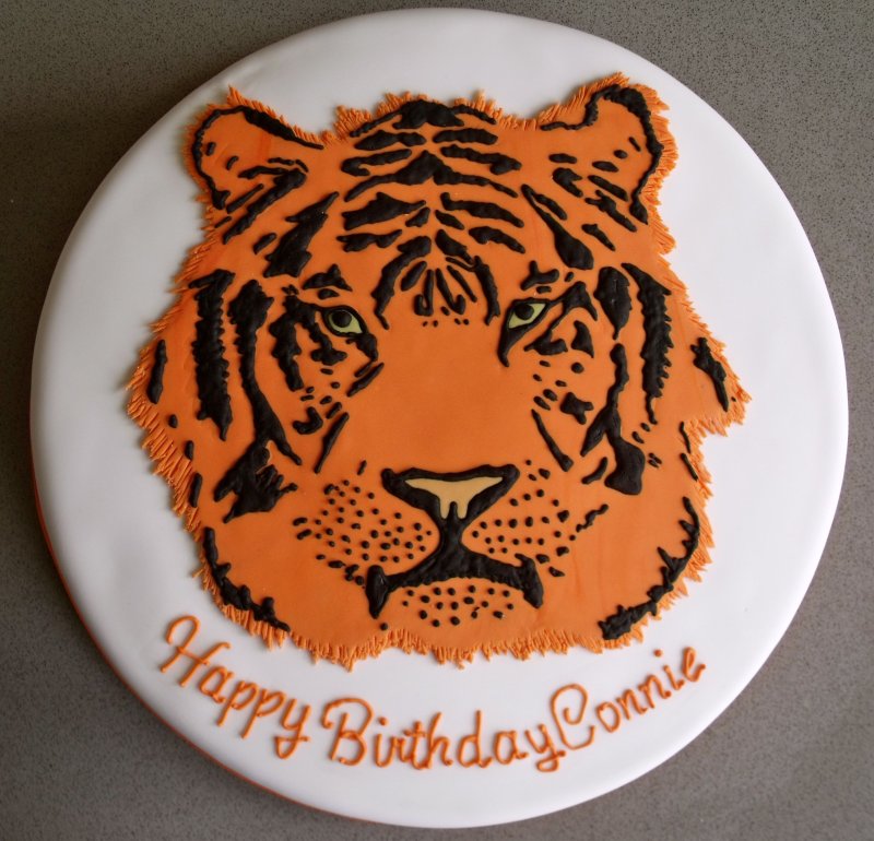 Торт тигр кремовый