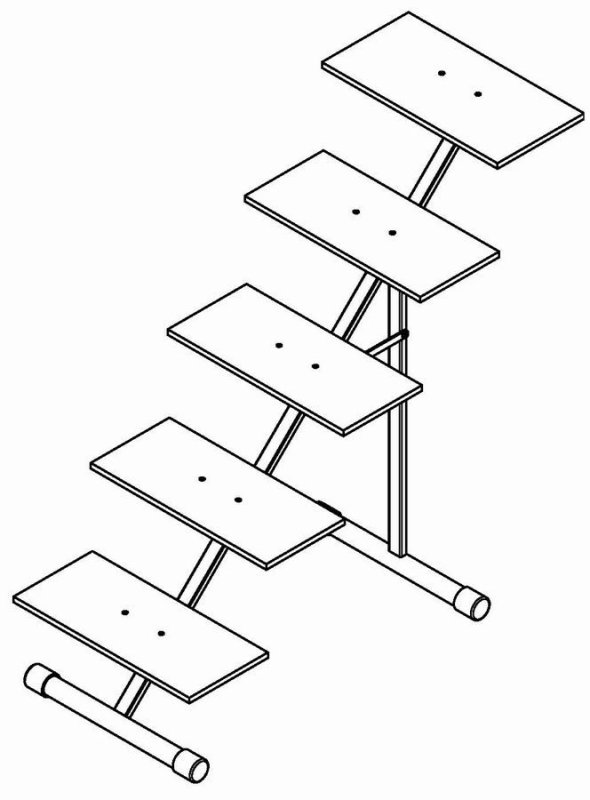 Стойки для цветов напольные