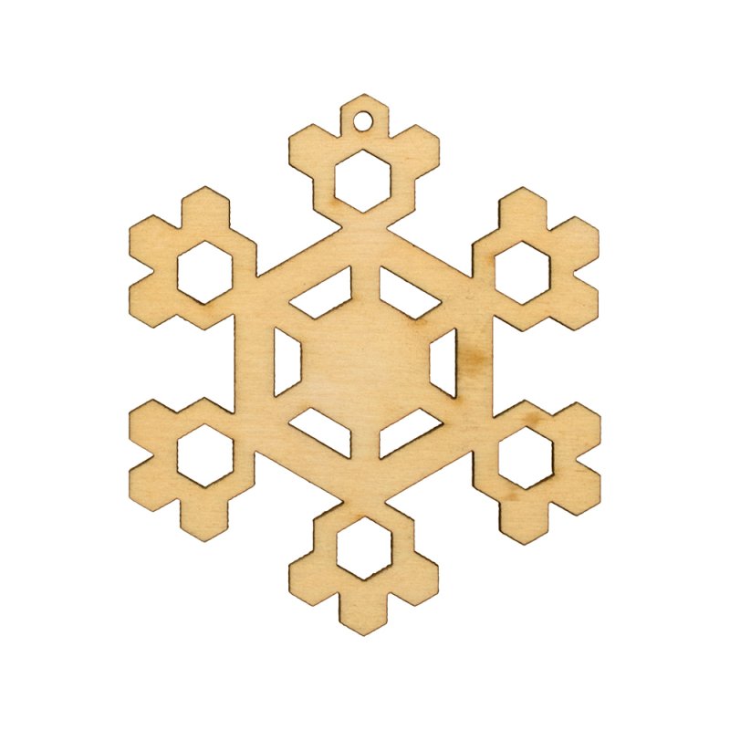Снежинка для выпиливания