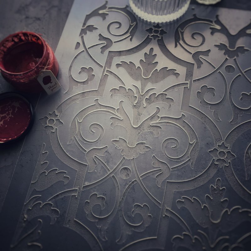 Трафареты для декоративной штукатурки