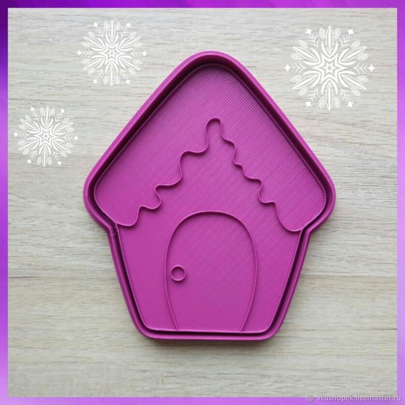 Вырубка домик для пряников