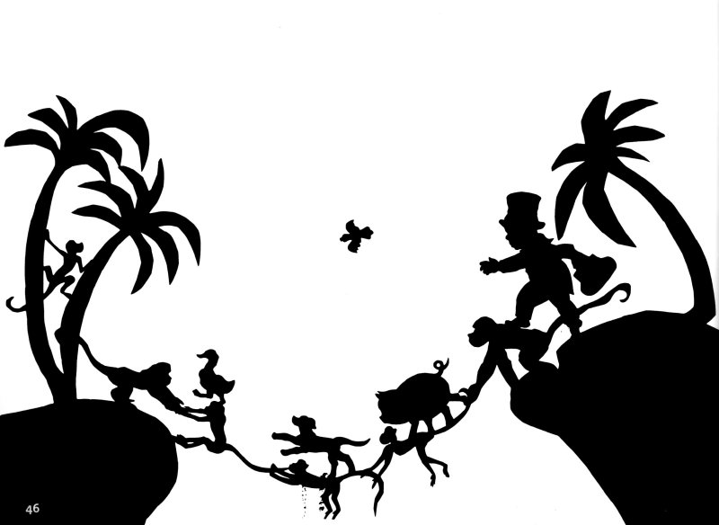 Силуэтная композиция