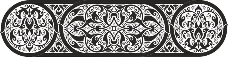 Национальный орнамент Туркмении