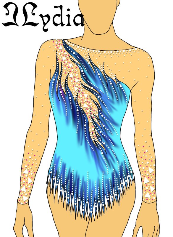 Купальник для художественной гимнастики