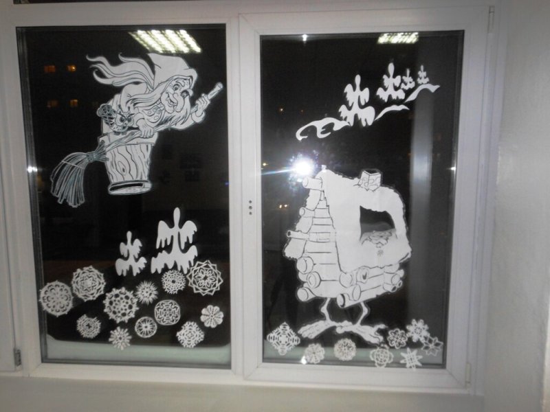 Новогодняя композиция на Ока