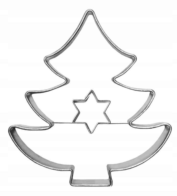 Шаблон елки для торта