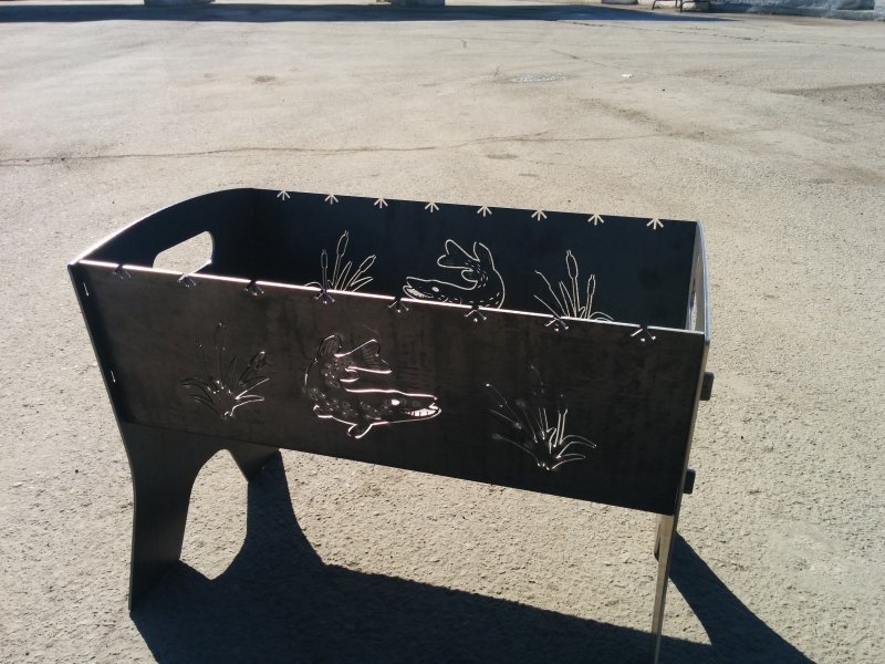 Разборные мангалы плазморез