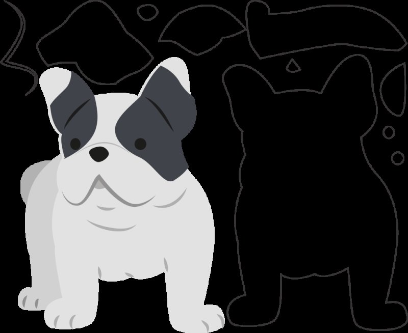 Трафареты для аппликаций из ткани