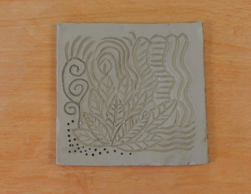 Техника сграффито для детей