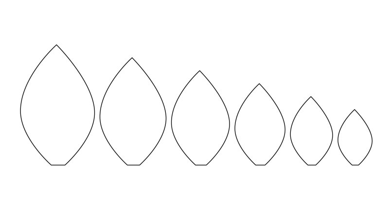 Цветочек с лепестками