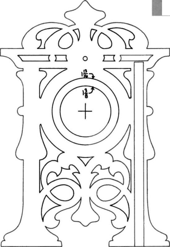 Узор для выпиливания из фанеры