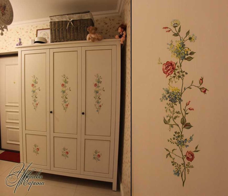 Роспись кухонных фасадов