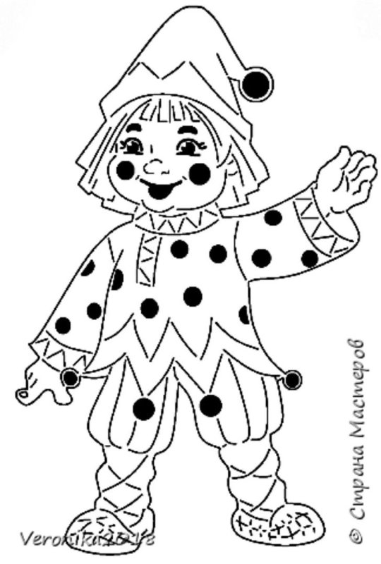 Петрушка рисунок