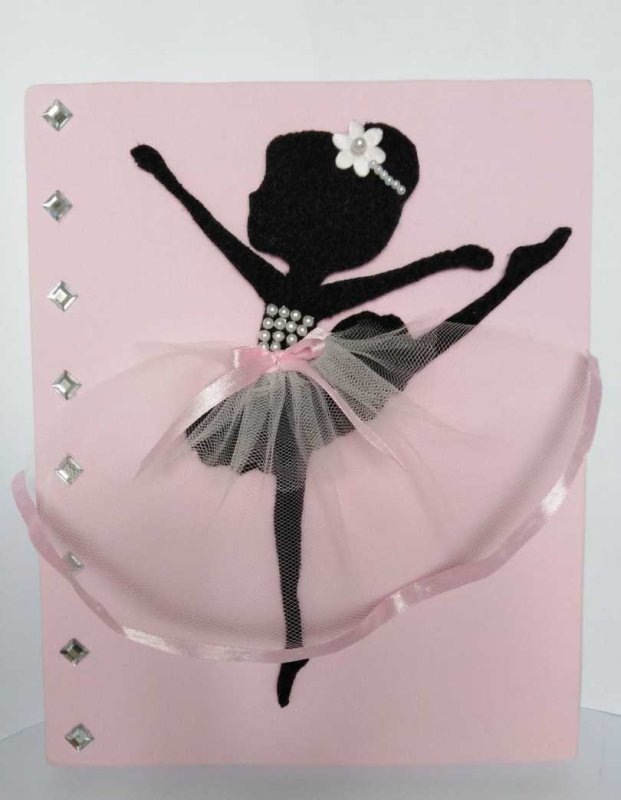 Аппликация балерина