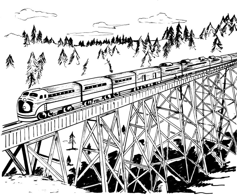 Поезд Графика