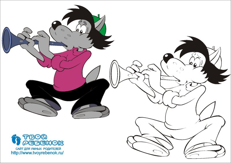 Ну погоди волк со штангой