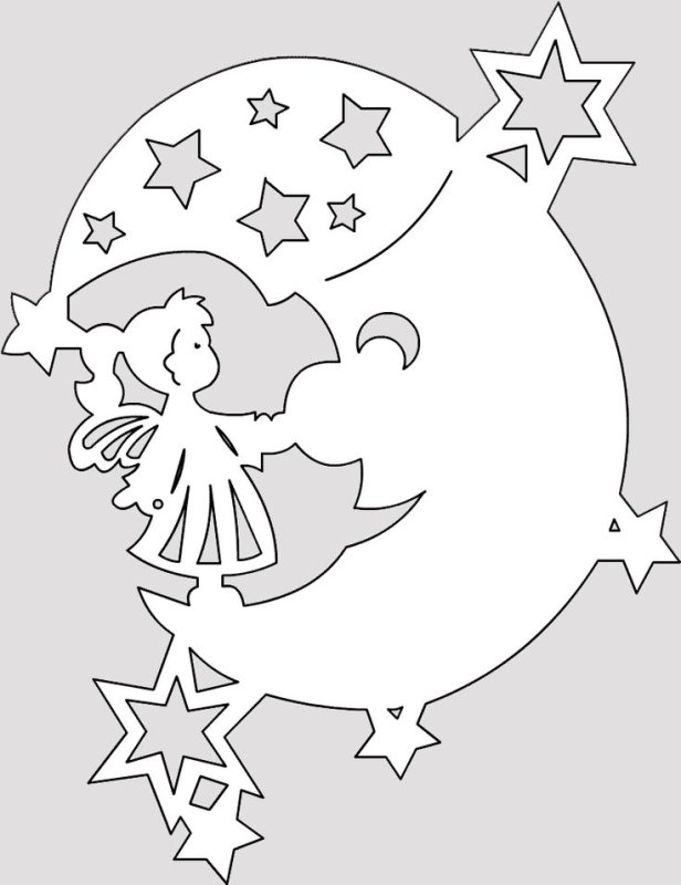 Трафарет "окна"