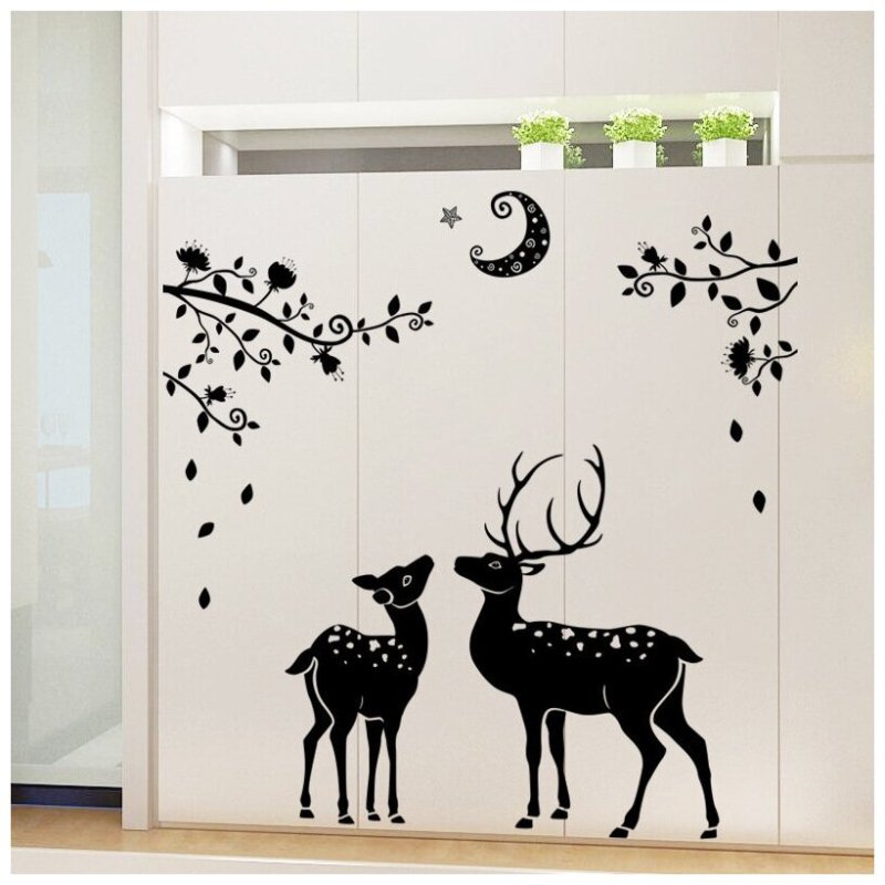 Наклейки декоративные интерьерные на стену