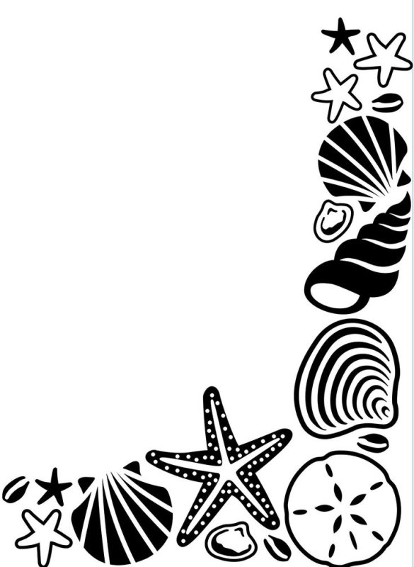 Орнамент морской тематики