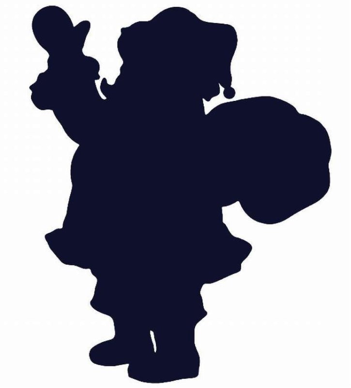 Силуэт в окне