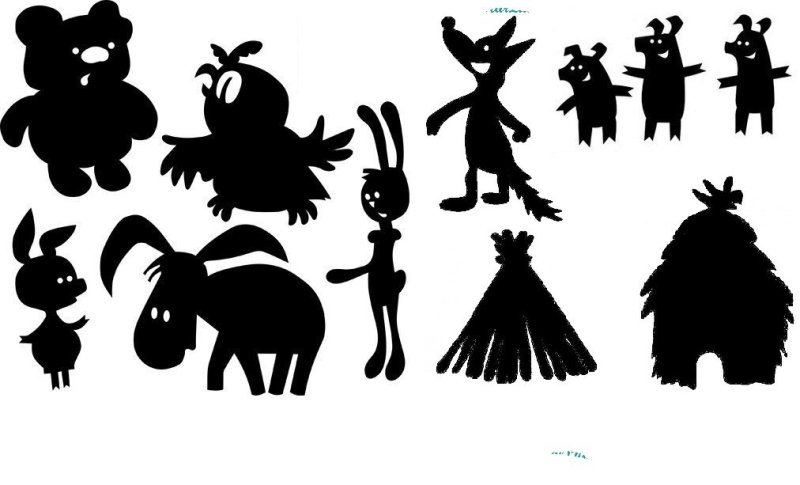 Театр теней сказка Репка