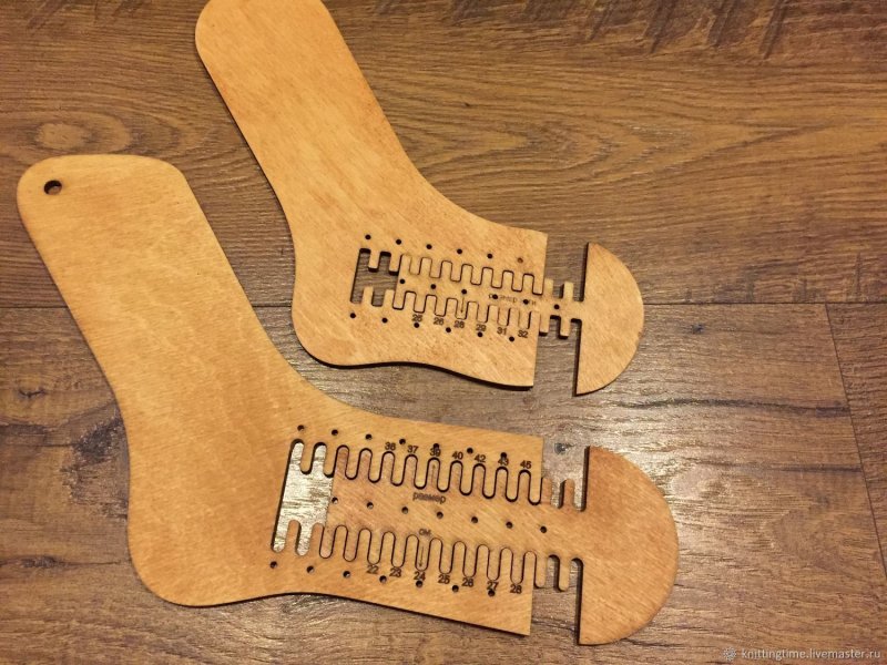 Блокаторы для носков шаблон