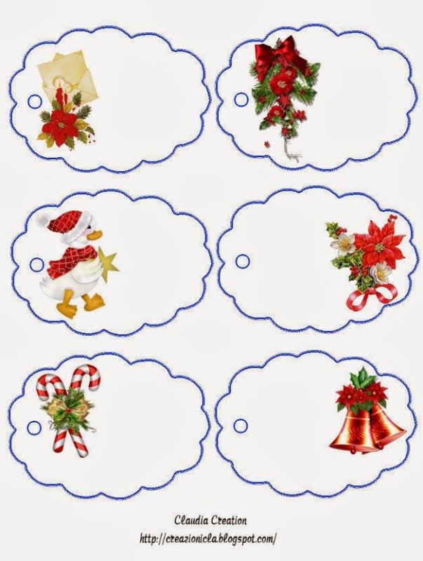 Подпись подарка на новый год